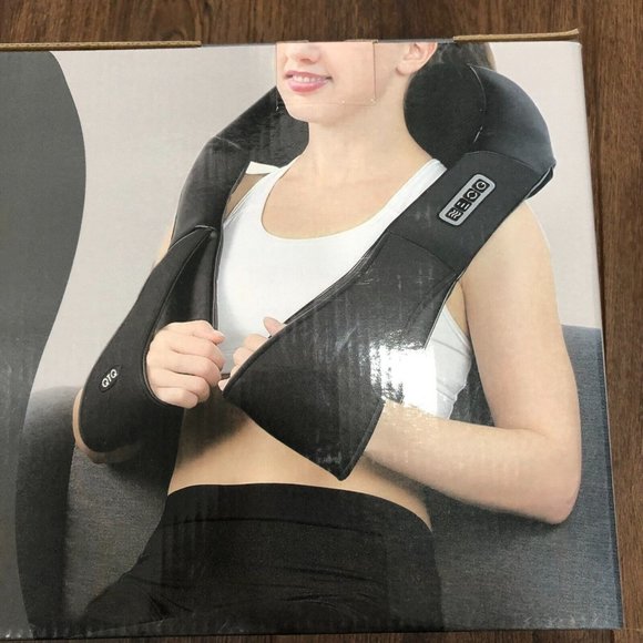 QTQ Productions Back Massager Bi Directional Heating Shiatsu Neck Back - Picture 2 of 6
